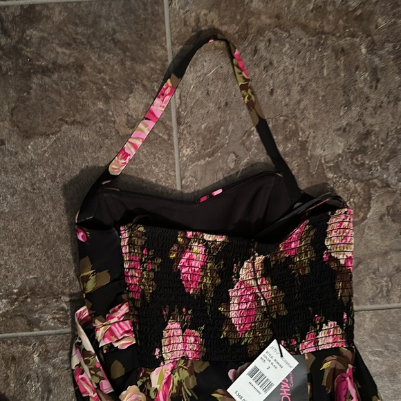 Vintage Betsey Johnson Sweetheart Floral Dress - Picture 5 of 9